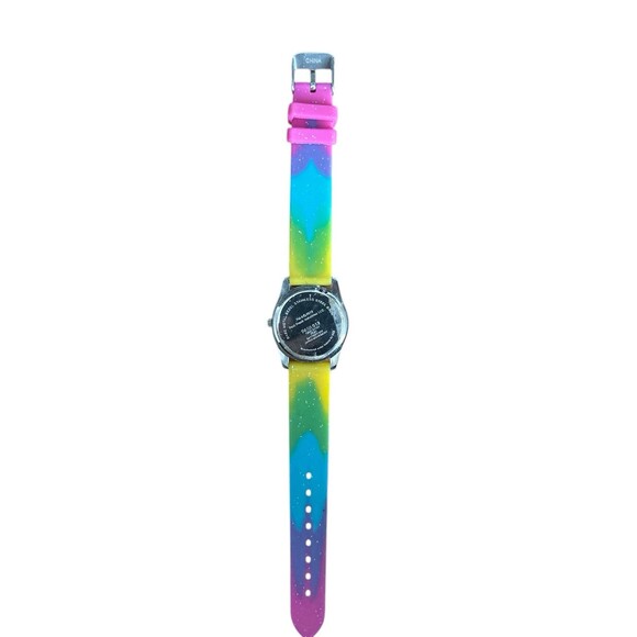 Vintage Paul Frank Monkey Watch Rainbow Silicone Band Unisex Paul012 New Battery - Picture 3 of 6
